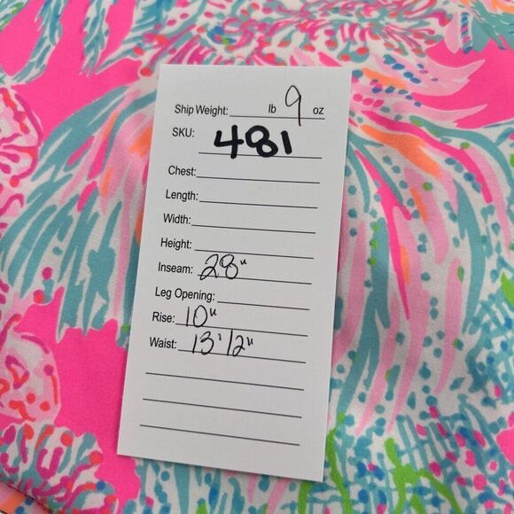 Lilly Pulitzer Luxletic Run Around Pant Pink Size Small - Picture 9 of 9